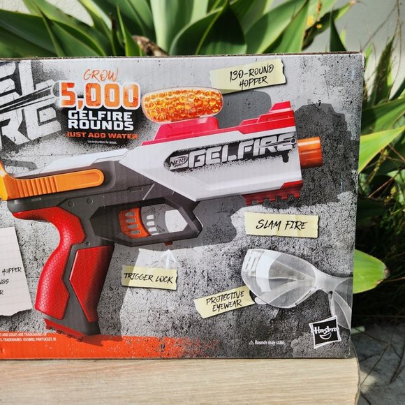 Nerf | Toys | Nerf Pro Gelfire Legion Spring Action Blaster Gun 500 ...